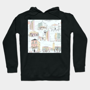 Le Petit Bistro Pastel Hoodie